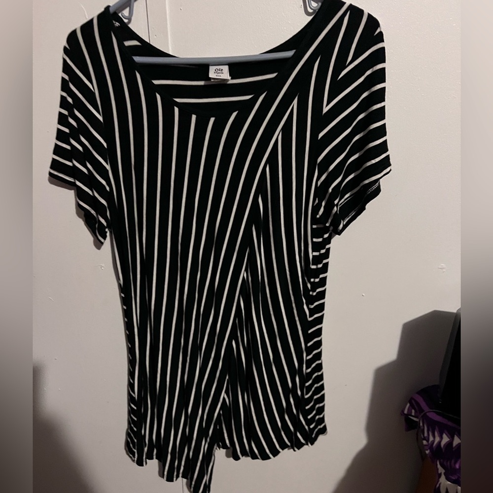 Black and White shirt